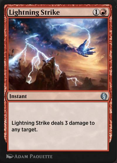 Lightning Strike AJMP-152 Jumpstart Arena Exclusives Magic card