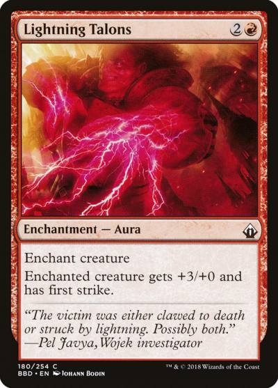 Lightning Talons BBD-180 Battlebond Magic card