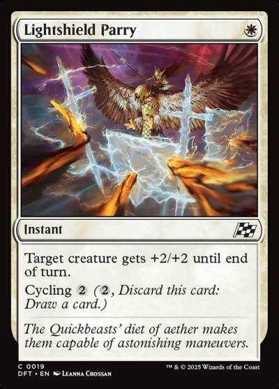 Lightshield Parry DFT-19 Aetherdrift Magic card