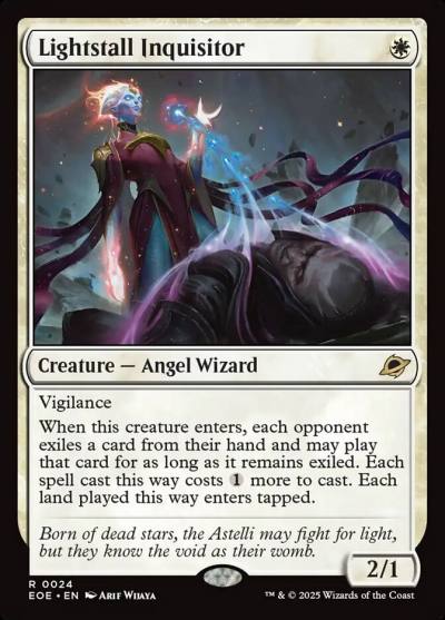 Lightstall Inquisitor EOE-24 Edge of Eternities Magic card