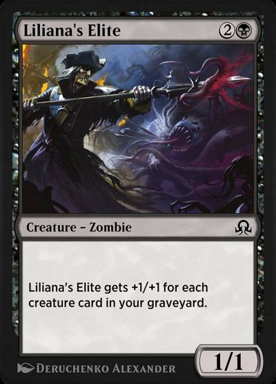 Liliana's Elite SIR-120 Shadows over Innistrad Remastered Magic card