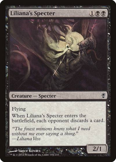 Liliana's Specter CNS-116 Conspiracy Magic card