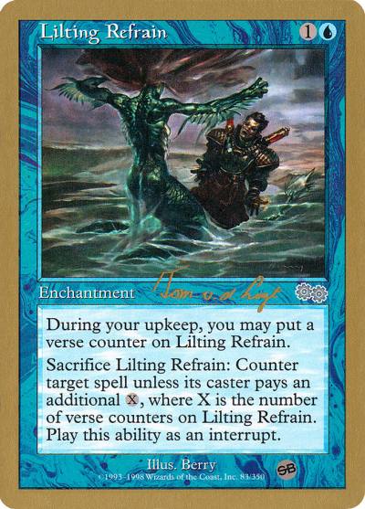 Lilting Refrain WC00-TVDL83SB World Championship Decks 2000 Magic card