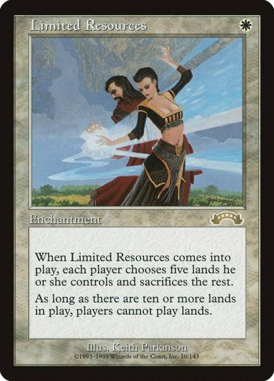 Limited Resources EXO-10 Exodus Magic card