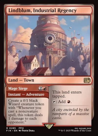 Lindblum, Industrial Regency // Mage Siege