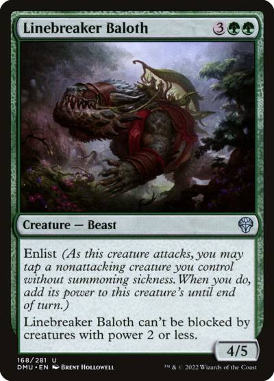 Linebreaker Baloth 168 Dominaria United Magic card