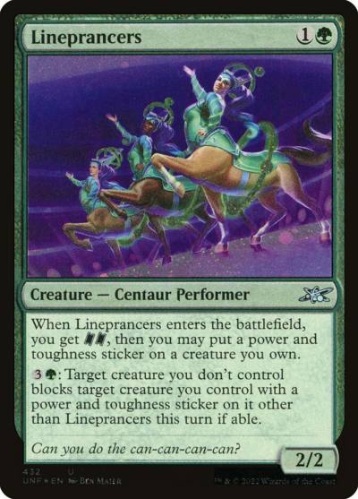 Lineprancers UNF-432 Unfinity Magic card