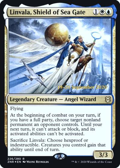 Linvala, Shield of Sea Gate PZNR-226S Zendikar Rising Promos Magic card