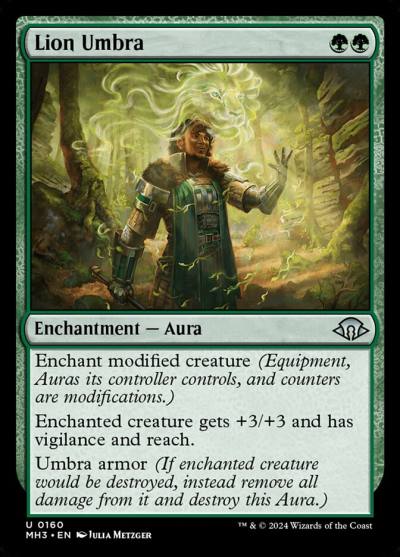 Lion Umbra MH3-160 Modern Horizons 3 Magic card