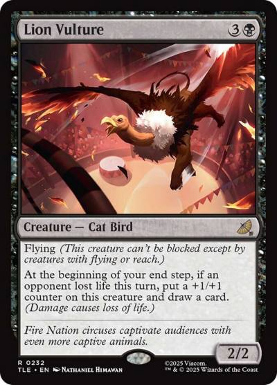 Lion Vulture TLE-232 Avatar: The Last Airbender Eternal Magic card