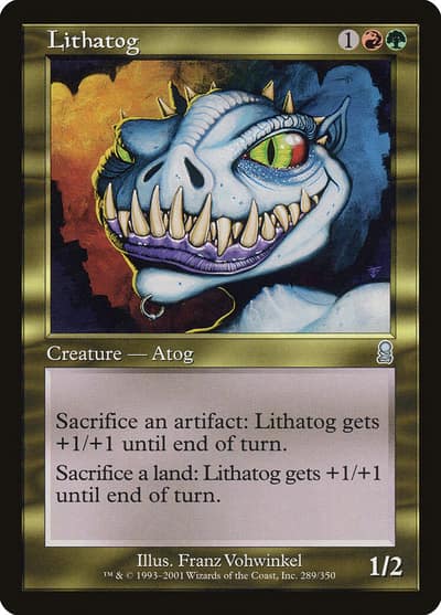 Lithatog ODY-289 Odyssey Magic card
