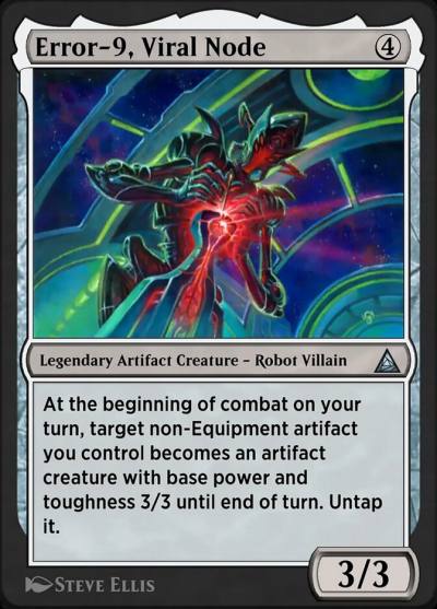Living Brain, Mechanical Marvel OM1-165 Through the Omenpaths Magic card