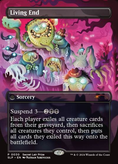 Living End SLP-30 Secret Lair Showdown Magic card