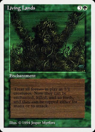Living Lands SUM-210 Summer Magic / Edgar Magic card