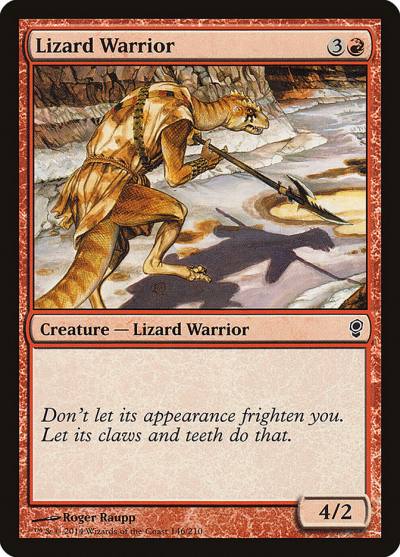 Lizard Warrior CNS-146 Conspiracy Magic card