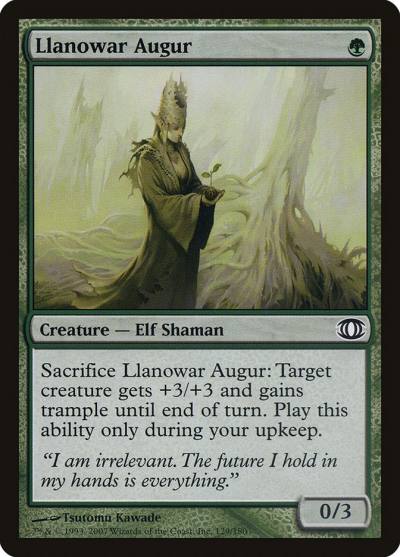 Llanowar Augur FUT-129 Future Sight Magic card