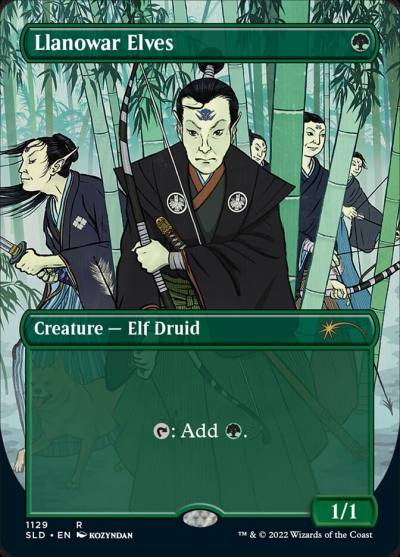 Llanowar Elves SLD-1129 Secret Lair Drop Magic card