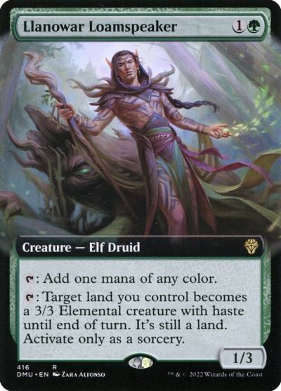 Llanowar Loamspeaker DMU-416 Dominaria United Magic card