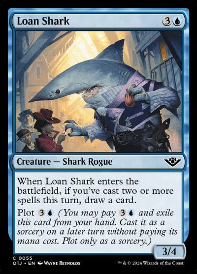 Loan Shark 55 Outlaws of Thunder Junction Magic card