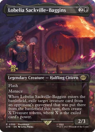 Lobelia Sackville-Baggins PLTR-399S Tales of Middle-earth Promos Magic card
