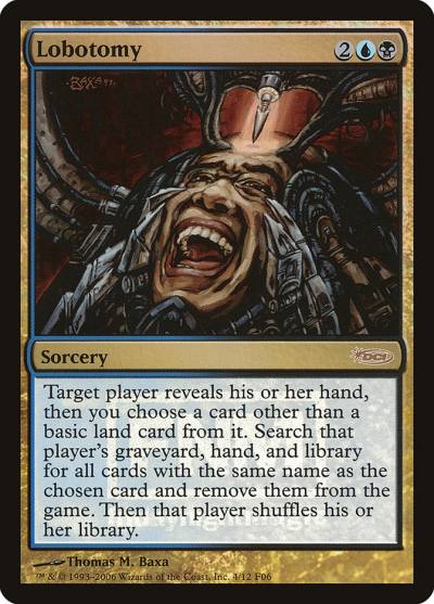 Lobotomy F06-4 Friday Night Magic 2006 Magic card