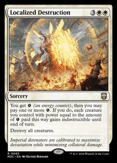Localized Destruction M3C-93 Modern Horizons 3 Commander Magic card