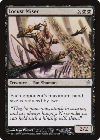Locust Miser SOK-80 Saviors of Kamigawa Magic card