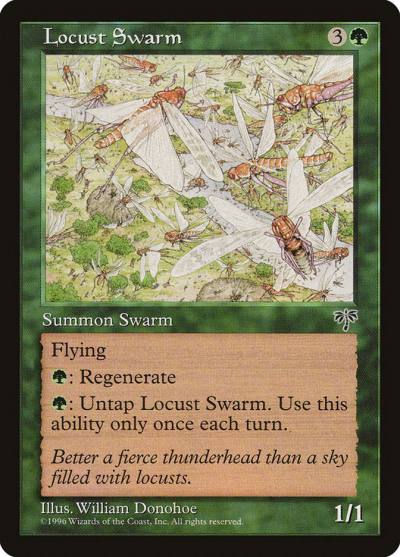Locust Swarm MIR-226 Mirage Magic card