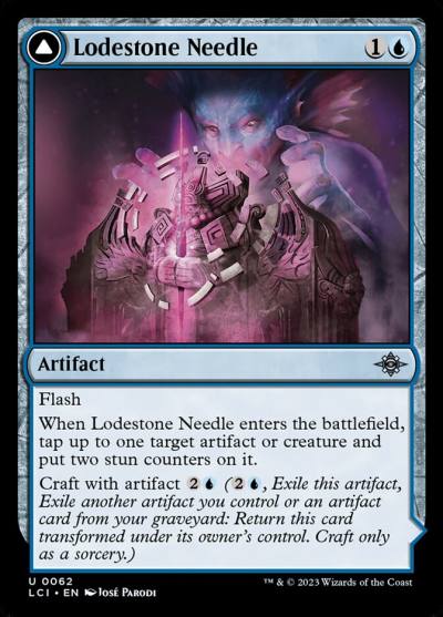 Lodestone Needle // Guidestone Compass LCI-62 The Lost Caverns of Ixalan Magic card