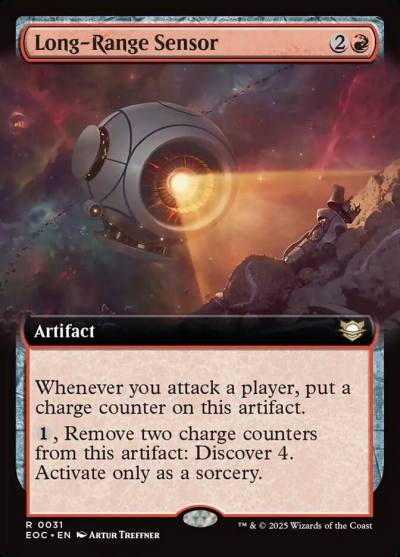 Long-Range Sensor EOC-31 Edge of Eternities Commander Magic card