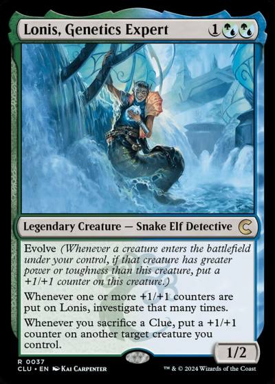 Lonis, Genetics Expert CLU-37 Ravnica: Clue Edition Magic card