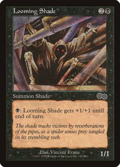 Looming Shade USG-139 Urza's Saga Magic card