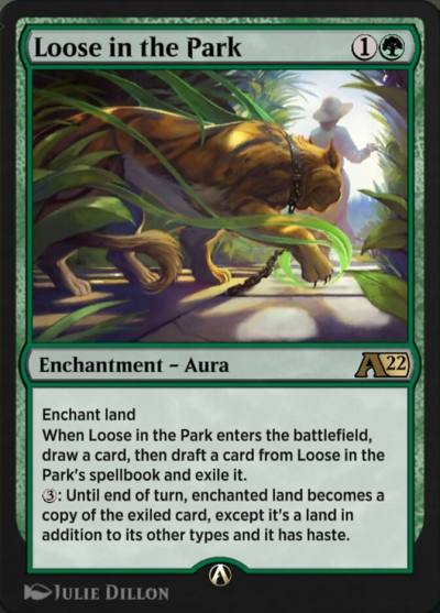 Loose in the Park YSNC-14 Alchemy: New Capenna Magic card