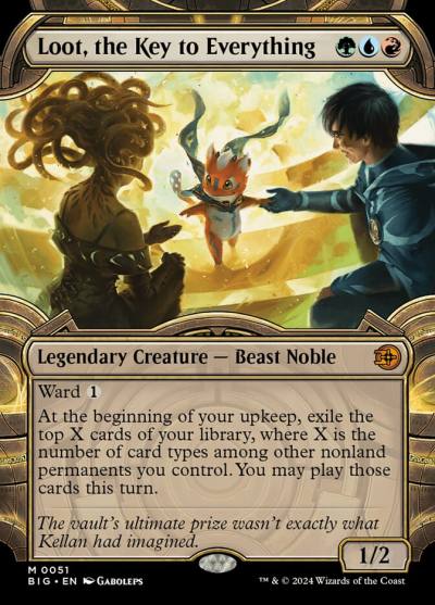 Loot, the Key to Everything BIG-51 The Big Score Magic card