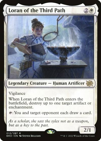 Loran of the Third Path BRO-12 The Brothers' War Magic card