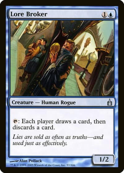 Lore Broker 57 Ravnica: City of Guilds Magic card