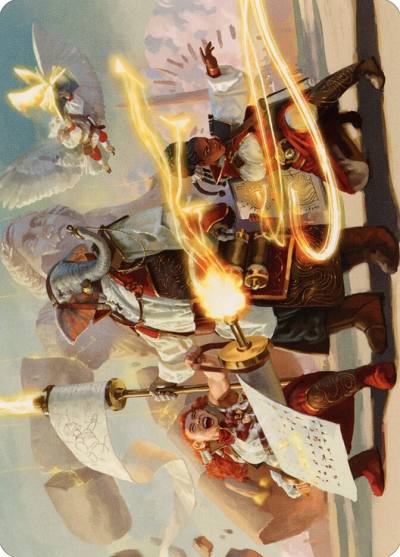 Lorehold Command // Lorehold Command ASTX-31 Strixhaven Art Series Magic card