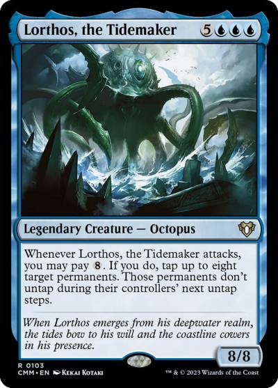 Lorthos, the Tidemaker CMM-103 Commander Masters Magic card