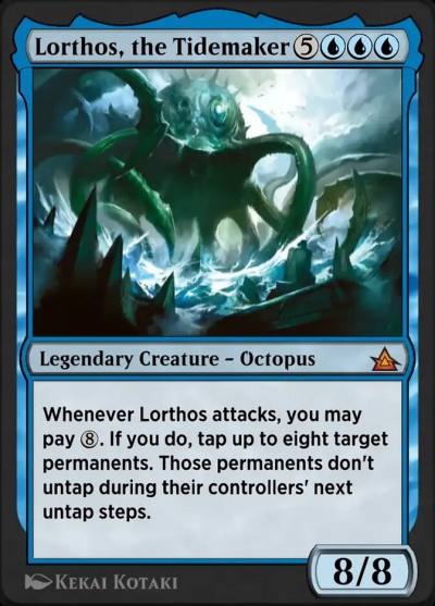 Lorthos, the Tidemaker OMB-10 Through the Omenpaths Bonus Sheet Magic card