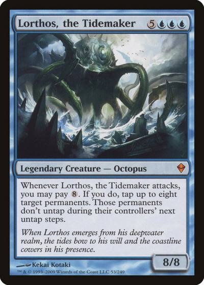 Lorthos, the Tidemaker ZEN-53 Zendikar Magic card