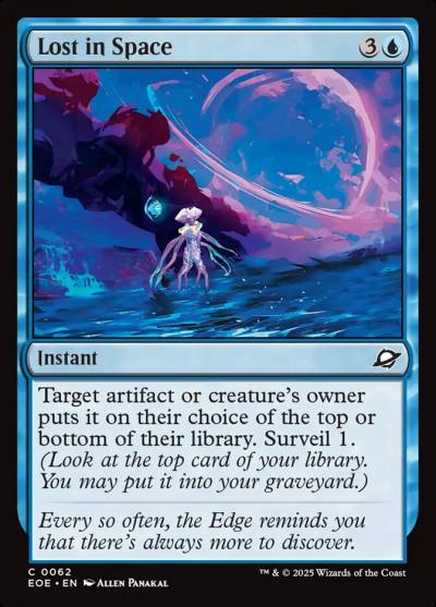 Lost in Space EOE-62 Edge of Eternities Magic card