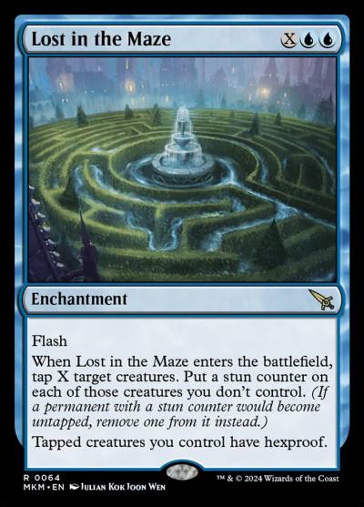 Lost in the Maze MKM-64 Murders at Karlov Manor Magic card