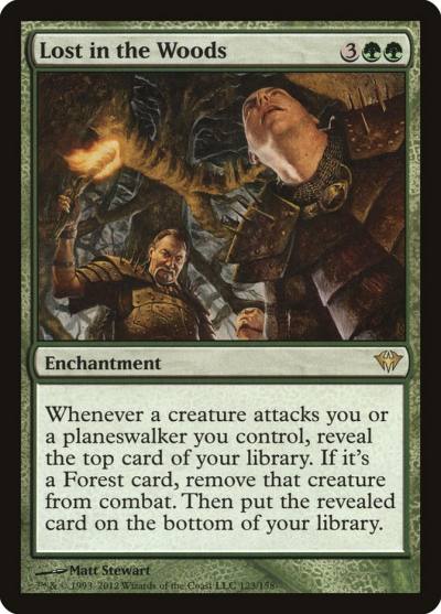 Lost in the Woods DKA-123 Dark Ascension Magic card