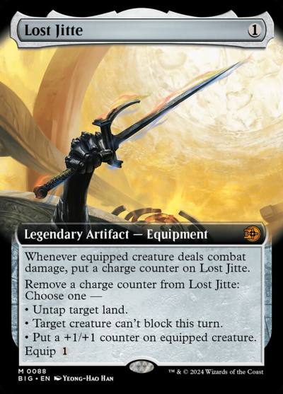 Lost Jitte BIG-88 The Big Score Magic card