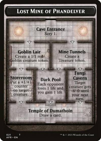 Lost Mine of Phandelver OAFR-21 Forgotten Realms Oversized Cards Magic card