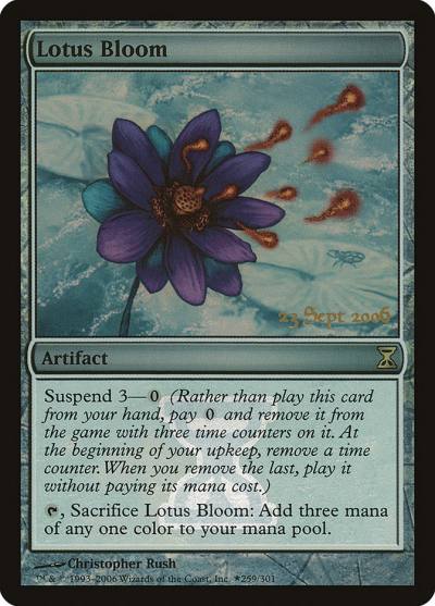 Lotus Bloom PTSP-259STAR Time Spiral Promos Magic card