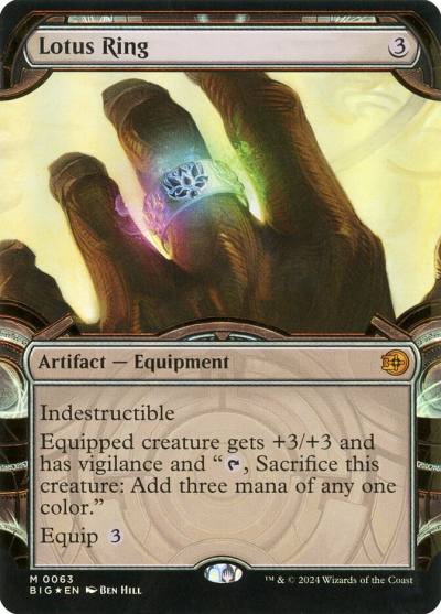 Lotus Ring BIG-63 The Big Score Magic card