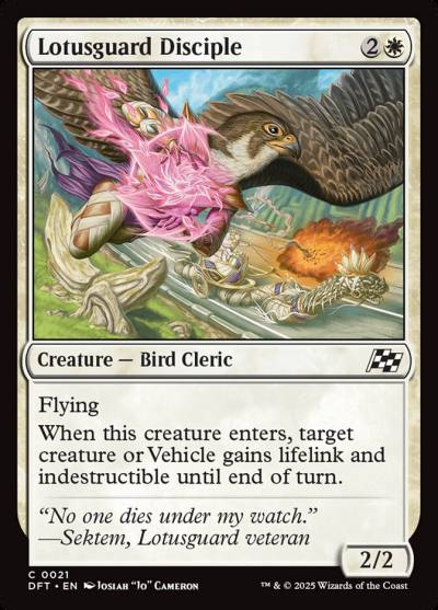 Lotusguard Disciple 21 Aetherdrift Magic card