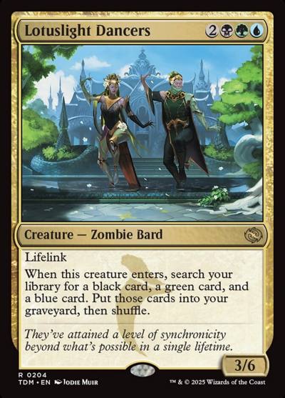 Lotuslight Dancers TDM-204 Tarkir: Dragonstorm Magic card