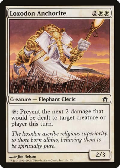 Loxodon Anchorite 10 Fifth Dawn Magic card